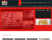 Tablet Screenshot of malaga24h.com